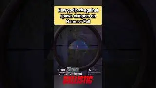 Fortnite Ballistic - New god peek on Hammer Fall #fortnite #Ballistic #FortniteBallistic #HammerFall