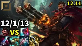 Graves Top vs Yone - KR Master | Patch 12.11