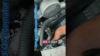 Audi Q7 alternator replacement