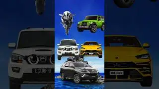 Pakistani Thar vs Indian Scorpio #comparison how is winner 🏆 #shorts #ytshorts