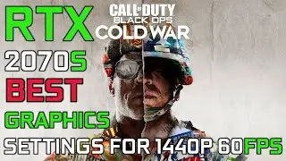 Call Of Duty Black Ops Cold War Best Graphics /Performance Settings for 1440P 60FPS