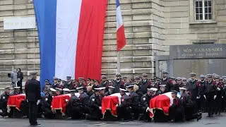 Hommage à la préfecture de police : la légion d'honneur remise à titre posthume aux victimes