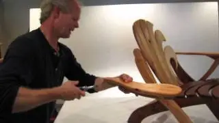 Cedar Crossing Wave Chair Armrest Installation