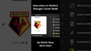 Watford Manager Career Mode FC25