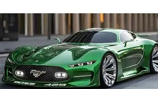2026 Mustang Emerald Fury 🐎 | Futuristic American Muscle Redefined