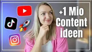So findest Du IMMER Content Ideen! &ndash; f&uuml;r YouTube, Instagram & TikTok