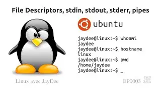 Comprendre Linux: EP0003 - File Descriptors, stdin, stdout, stderr, redirections et pipes expliqu&eacute;s
