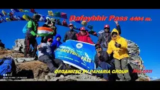 A Thrilling Journey Towards Dafeybhir Pass [4404 m.]