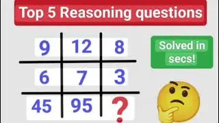 Top5 questions reasoning give answer 🫡💯 #reasoningquestions #uppoliceconstable #viralshorts #update