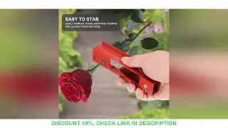 3 Set Rose Leaf Thorn Strippers Flower Branch Pruning Pliers Gloves Remover Metal Portable Garden Re
