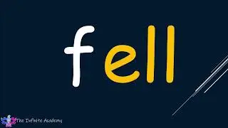 Read Aloud | CVCC 'ell' words Reading Test | Leve1 | CVCC Quiz time | The Infinite Academy