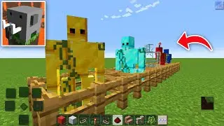 How to SPAWN ALL *NEW* GOLEMS in CRAFTSMAN : Building Craft
