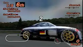 Gran Turismo 2 - Custom GT World Leauge (Megaspeed Cup) - Audi TT LM -  Duckstation - 60 Fps
