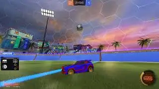 Rocket League - Air roll right training