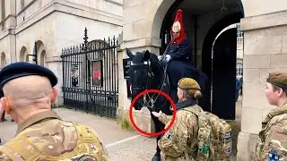 Second Attempt King&rsquo;s Guard Says, Don&rsquo;t Feed The Horse
