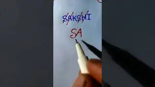 SAKSHI Name Ka BRAND 😱 LOGO DESIGN 😱 #anime #edit #amv #best #drawing #art #video