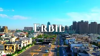 Erbil أربيل, City in Kurdistan Iraq 🇮🇶 By Drone #erbil #kurdistan #iraq