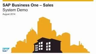 SAP Business One Demo - Sales Module