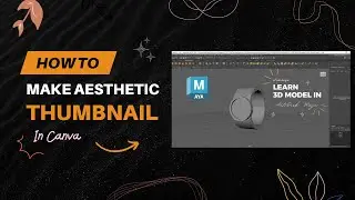 How i make thumbnail in canva | Canva Tutorial