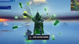 Becoming Dr Doom with the Mythic in Fortnite Chapter 5 Season 4. (Watch to the end.)