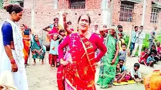 किन्नर के साथ बुड्ढी मां ने किया जबरदस्त डांस / kinnar danc video / new hijra ke video / hot kinnar