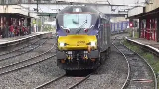68004/68017 4s43 Daventry - Mossend Tesco Train, 12th - 13th August 2016