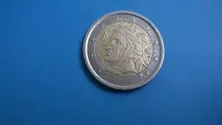 Very rare error Euro coin Italia Dante Alighieri 2002 R