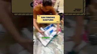Rak susun dinding minimalis #reaction #reviewproduk #raksusun #rakdinding