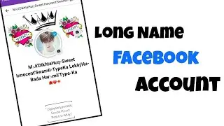 how to create long name id on facebook || Stylish Name Id || Technical Tricks Ibad