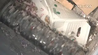 WEIMA WLK 800 shreds paper documents and cardboard