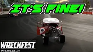 IT'S FINE! Wreckfest Multiplayer Online with friends | Crashes and Funny moments | 2021