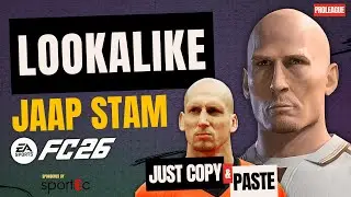 EA FC 26 Face Creation | Jaap Stam Lookalike for Pro Clubs & Career Mode