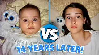 RECREATING My Childhood / Baby PHOTOS! Then vs Now Challenge