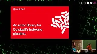 Building an actor library for Quickwit's indexing pipeline