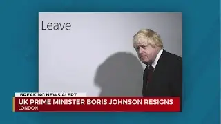 UK Prime Minister Boris Johnson agrees to resign