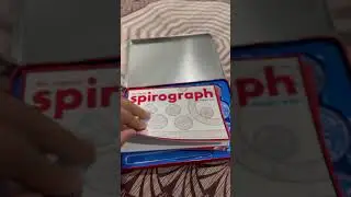 Original spirograph unboxing tin box #spirograph #spirographdrawing #shortsviral