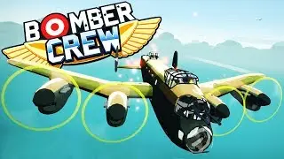Wrecking HUGE airfield & WWII Fighter Planes | Bomber Crew Gameplay