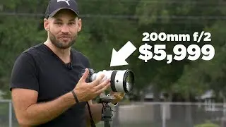 200mm f/2 + high-speed sync