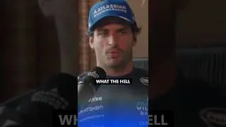 Карлос ошеломлен этим вопросом 🤣 #f1 #formula1 (источник: @WilliamsF1TV)