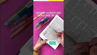 Best scripture pens *for LDS scriptures*