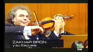 Zakhar Bron, violín, Escuela Reina Sofía (I): Bach, Bizet, Sinding - Mayuko Kamio, Antoni Ros Marbá