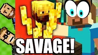НИША &mdash; дикарь в кооперативном режиме &mdash; Minecraft Multiplayer на Nintendo Switch
