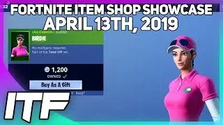 Fortnite Item Shop *NEW* BIRDIE SKIN AND DRIVER PICKAXE! [April 13th, 2019] (Fortnite Battle Royale)
