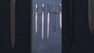 Some of the different Mauser bayonets to collect