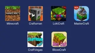 Minecraft, Craftsman, LokiCraft, MasterCraft, Craft Vegas, BloxxCraft, Крафт Вегас