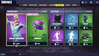 MULLET MARAUDER & AEROBIC ASSASSIN; Featured Item Shop Update in FORTNITE #12/08/18