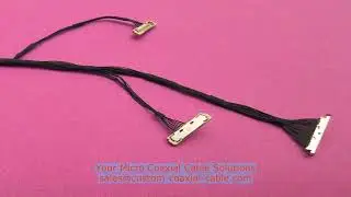 Experience High-Performance Monitor Micro Coaxial Cable Finishing Service Company Developed for AI P
