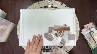 ASMR / Journal / Two pages collage for February