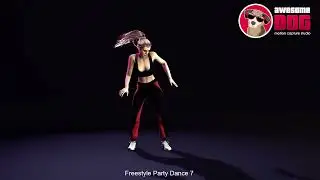 Freestyle Party Dance 7 iClone Mocap Demo
