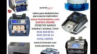 huntertekno para sayma makinesi hızlı seri sayım-% 100 sahte para yakalama